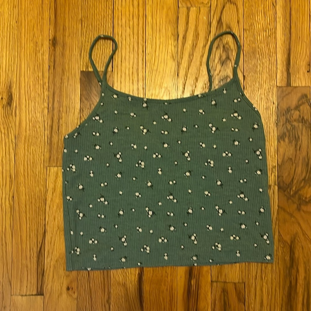 American Eagle Floral Crop Top